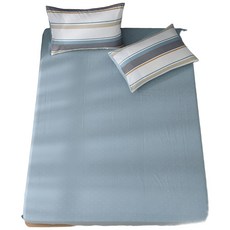 鴻宇寢飾 台灣製100%精梳純棉床包枕套三件組 King Size 艾蒙