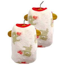 SassyDog 寵物保暖衣, 愛心熊, 2件