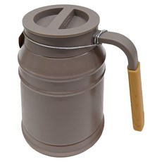 mosh 牛奶保溫馬克杯 400ml 容量 保溫保冷, 棕色, 1盒