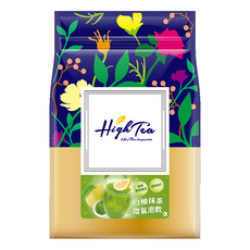 High Tea 伂橙 白柚抹茶微氣泡飲 清新微氣泡 添加植物膠原蛋白與維他命C 台灣製造, 8包, 25g, 1袋