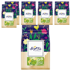 High Tea 伂橙 白柚抹茶微氣泡飲 添加植物膠原蛋白與維他命C, 8包, 25g, 6袋