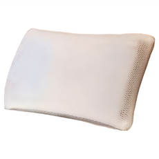 LooCa 8D 超透氣可水洗健康獨立筒枕, 白色, 1個