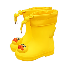 兒童款 萌趣可愛雨鞋 S, 黃色小鴨