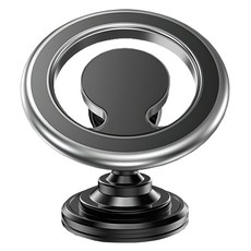 J&N MagSafe 兼容儀表板車用手機支架, 1個, 灰色