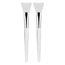 FLALIA 矽膠面膜刷, 白色, 2支