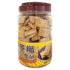 老楊 麥纖方塊酥, 450g, 1罐