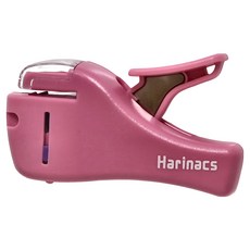 KOKUYO 國譽 Harinacs 四枚無針訂書機, 粉色, 1個