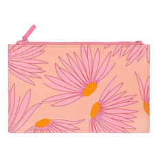 KATE SPADE 馥郁花蕾鉛筆袋 68g, 粉色花朵圖案，拉鍊設計，輕巧方便，文具收納好幫手, 1個