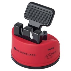 Masterclass 雙槽磨刀器, 1個, 紅色