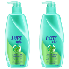PeRT 飛柔 控油止癢洗髮乳 薄荷, 讓頭髮輕鬆柔順，醒來就能順滑甩動，隨時出門, 750g, 2瓶