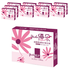 優朵 超細柔抽取式花紋衛生紙 增量50% 100%原生紙漿 無添加螢光劑, 150張, 14包, 10袋