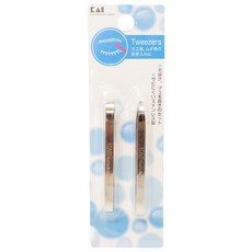 KAI 貝印 拔眉夾 粗*1+細*1, HL-0402, 1組