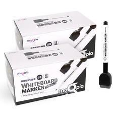 Magpia 白板筆 黑色, 24個