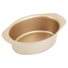 CHEFMADE 學廚 乳酪蛋糕模 WK9138 香檳金, 迷你不沾烤模, 12.3 x 7.8 x 3.5cm, 1個