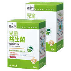 台塑生醫 MD Formula 醫之方 兒童益生菌複方粉，12種專利益生菌，專為兒童設計，30包/盒, 3g, 2盒
