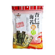 聖祖食品 杏仁海苔脆片 辣味 全素可食 烘烤非油炸, 45g, 1包