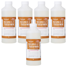 Tamsaa 排水管油脂分解液 排水孔清潔, 1L, 5瓶