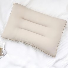 Marolotte 可水洗的低頸椎枕, 米色, 1個