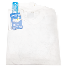 BOHRHOO 做舊噴色功能T恤 BH24SS0101-796 73.6%棉, L, 白色