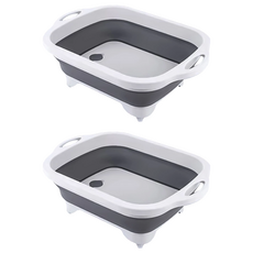 小麥購物 多功能折疊砧板 469g, G226, 2個