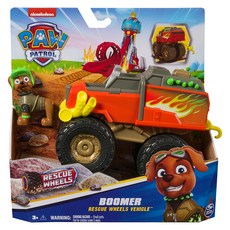 PAW PATROL 汪汪隊立大功 救援大車隊系列 救援車, 怪獸卡車布巴 橘色 + 黑色, 1盒