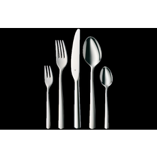 德國 WMF BASE 2300系列 奶油刀 精緻餐具 提升用餐體驗, 銀色, 12支