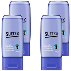 Kao 花王 SUCCESS 男士電動刀專用保濕刮鬍凝膠, 180g, 4瓶