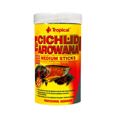 Tropical 高蛋白龍魚中大型魚成長飼料 - 中型飼料、浮性, 250ml, 1瓶