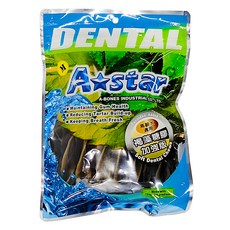 A star 五星棒 M 褐藻膠加強 高齡犬適用 潔牙棒, 220g, 1包