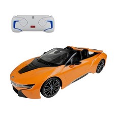 RASTAR 星輝 BMW i8 Roadster 遙控車 1:12, 1個, 橘色
