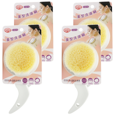 巧巧 美型洗澡刷 20 x 9 x 4cm, C3219, 4支, 1入