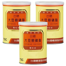 台糖 大豆卵磷脂, 200g, 3罐