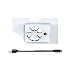 DOBE 主機底座散熱風扇 副廠 SWITCH OLED適用 10.2 x 4 x 21cm 135g, 白色, 1個