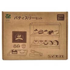 WOODY PUDDY 寶寶甜點店 家家酒遊戲 3歲以上, 1盒, Multicolor