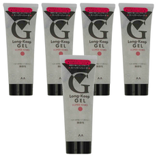 mandom 必喜麗 長效保濕透明髮雕 超硬定型, 225g, 5瓶