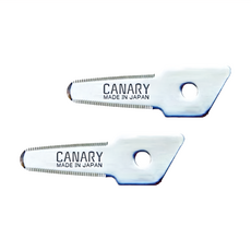 CANARY 長谷川刃物 物流君刀刃套裝 替刃 日本製造 不鏽鋼刀刃, 55 x 18 x 1mm, 1組