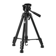 BENRO百諾 T691 鋁合金三腳架雲台套組，最大承重6.6磅，最高高度59.8吋, 1組