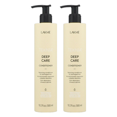 LAKME TEKNIA 深層護理 潤髮乳 受損頭髮用 純植物配方 無礦物油/無色素, 300ml, 2瓶