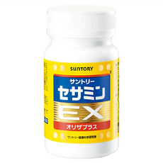 SUNTORY 三得利 芝麻明EX，含維生素E 55毫克，每份含芝麻素10毫克, 90顆, 1罐
