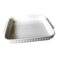 正角耐熱烤皿, 1個, 白色