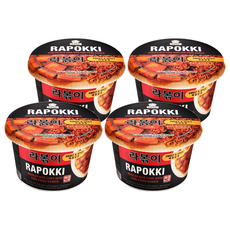 HAN CHEF 年糕拉麵 韓式傳統料理 非油炸麵條, 4入