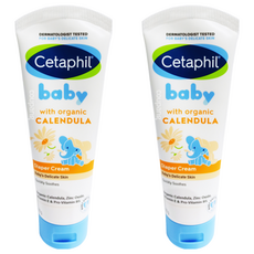 Cetaphil 舒特膚 Baby 舒緩護膚膏 屁屁膏，有機金盞花，舒緩修護，葵花子油和蜂蠟，深層滋養, 70g, 2條