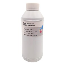 NEXTPAGE 台灣榮工 全系列 Dye Ink 可填充染料墨水瓶 副廠填充墨水 適用於 Canon 印表機 500ml, 藍色, 1瓶