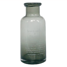 Homely Zakka 北歐經典復古萬用玻璃瓶 小 (優雅灰), 800ml, 1個