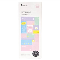 Ankni 布丁熊炮機 伸縮炮機 按摩棒 22 x 4cm 插入直徑3cm, 白色, 1盒