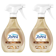 febreze 風倍清 W Premium 織物除菌消臭噴霧 無香, 370ml, 2瓶