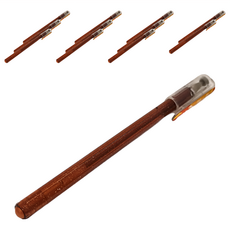 Pentel 飛龍 鋼珠筆 K110-DFX Set 12支, 橙 + 金屬黃色