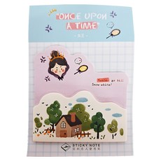 德德小品集 便利貼 童話鎮, 女王, 15片, 3組