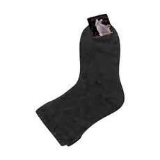 TOMOKUNI ANGORA MIX 兔毛保暖女短襪 日本產, 22~24cm, 灰色