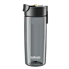 nobvan 諾百紛 磁彈杯三代 茶水分離 獨立茶葉杯設計, 摩卡灰, 550ml, 1個